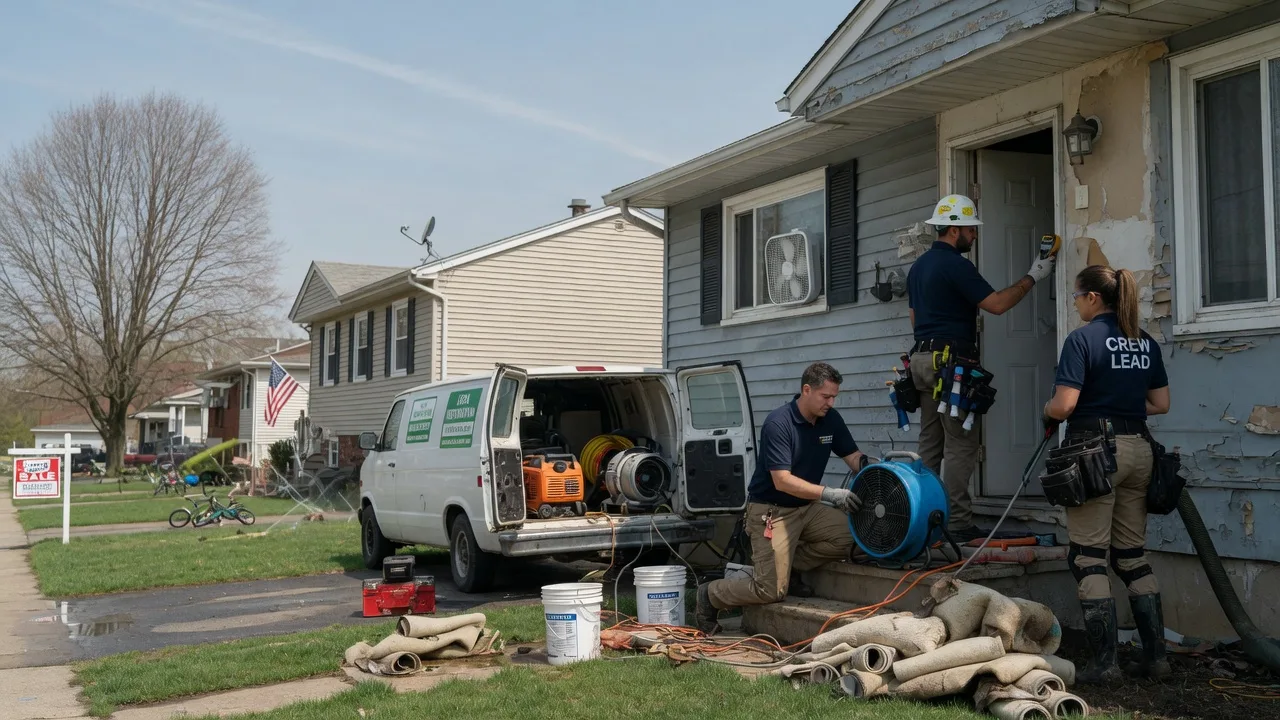 Flood Cleanup in Okawville, IL near me